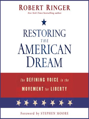 cover image of Restoring the American Dream